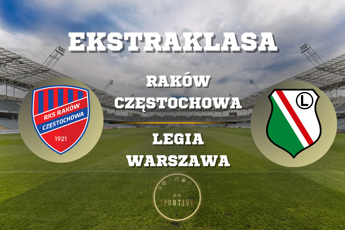 Raków Częstochowa Legia Warszawa Ekstraklasa Sportive